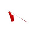 thumbnail image 1 of Cinta de gimnasia rítmica, estilete artístico, roja, 6 m de largo, 1 of 1
