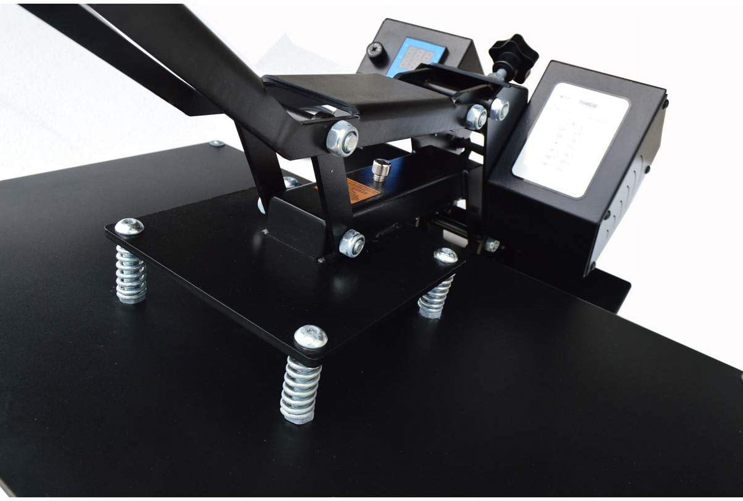 INTBUYING Flat Heat Press Machine,with Transfer Paper Inks T-shirt Start-up Kit for DIY T-shirt Transfer