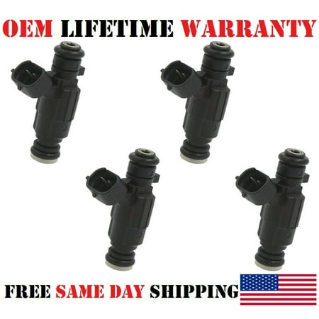4x OEM #35310-22600 Fuel Injectors for Hyundai Accent 1.5/1.6L I4/Refurbished/