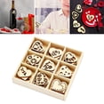 thumbnail image 2 of 45 Piezas Adornos De madera Sunnimix Con Bandeja De Almacenamiento Manualidades Con Adornos De Corazones, 2 of 8