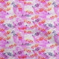 thumbnail image 1 of oneOone Polyester Spandex Red Fabric Leaves Fabric For Sewing Printed Craft Fabric By The Yard 56 Inch Wide, 1 of 5