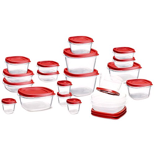 Rubbermaid 40Piece Food Storage Container Set with EasyFind Lids
