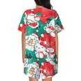 thumbnail image 3 of Lsque Sanrio Women's Short-Sleeved Pajama Set - 2 Piece Soft and Lightweight Sleepwear Set-X-Large, 3 of 9