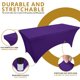 thumbnail image 5 of Mantel Ajustable Utopia Kitchen Spandex 183x76x76 cm Morado, 5 of 9