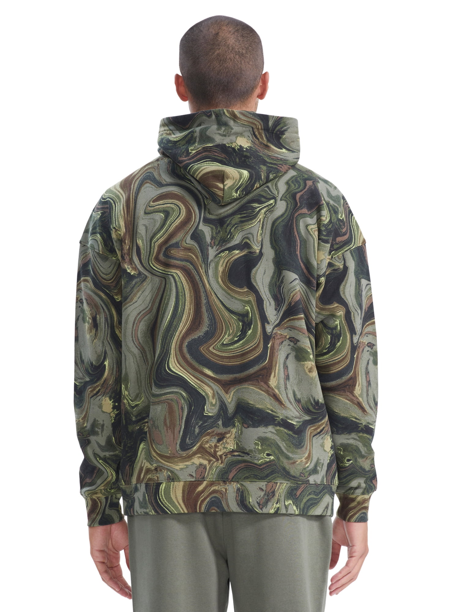 No Boundaries All Gender Oversize Hoodie Sweatshirt, Men's Sizes XS - 3XL