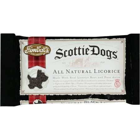 Gimbal s All Natural Scottie Dogs Licorice 11 5 oz