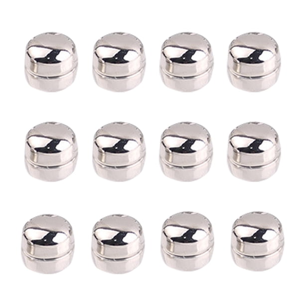12 hebillas para bufanda musulmana, accesorio para , botones multiusos, Clips , alfileres para hiyab para mujer, alfileres chapados en Plata Salvador Bufanda Hebilla
