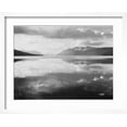 thumbnail image 2 of Art.com Lake And Mountains McDonald Lake Glacier National Park Montana. 1933-1942 Art Print by Ansel Adams, White Frame Wall Art, 21" x 17", 2 of 5