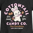 thumbnail image 3 of Instant Message - Cottontail Candy Co. - Toddler & Youth Girls Short Sleeve Graphic T-Shirt, 3 of 6