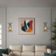 thumbnail image 2 of Juego de Apliques de Pared AimtoHome en Hierro Negro para Velas 40 cm, 2 of 6