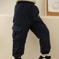 thumbnail image 3 of SILVERCELL 1-10T Toddler Little Boys Girls Winter Lightweight Down Pants Windproof Warm Padded Snow Pant Trousers, 3 of 8