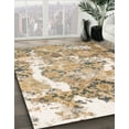 thumbnail image 2 of Ahgly Company Indoor Rectangle Abstract Deep Peach Orange Abstract Area Rugs, 5' x 7', 2 of 6