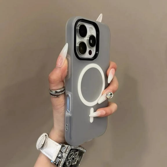 Kryonix For iPhone 16 Case, NEW MagSafe 2-in-1 Jelly Candy Bright Colors Cover - Sleek Fit & Shockproof  Slim Protective Case,Green/Black/Yellow