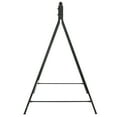 thumbnail image 6 of Outsunny Black Steel Porch Swing Stand, Weatherproof, 6 of 9