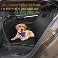 thumbnail image 4 of Funda de asiento de coche para mascotas Bling Bling elegante impermeable 137x147cm, 4 of 10