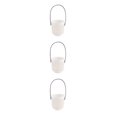 thumbnail image 4 of Maytalsory Wall-Mounted Japanese Style Planter Dual Layer For Better Water Absorption Outer Layer Keeps Water Draining Functional White 8.7*9.5*20.5cm 3PCS, 4 of 6