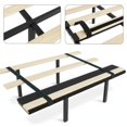 thumbnail image 1 of Modern Soft Upholstered Platform Bed Frame with 50.2" Channel Tufted Headboard & Footboard - Strong Wooden Slats, No Box Spring Needed, Sturdy and Quiet, Easy Assembly, Light Gray, QUEEN reduced, 1 of 8