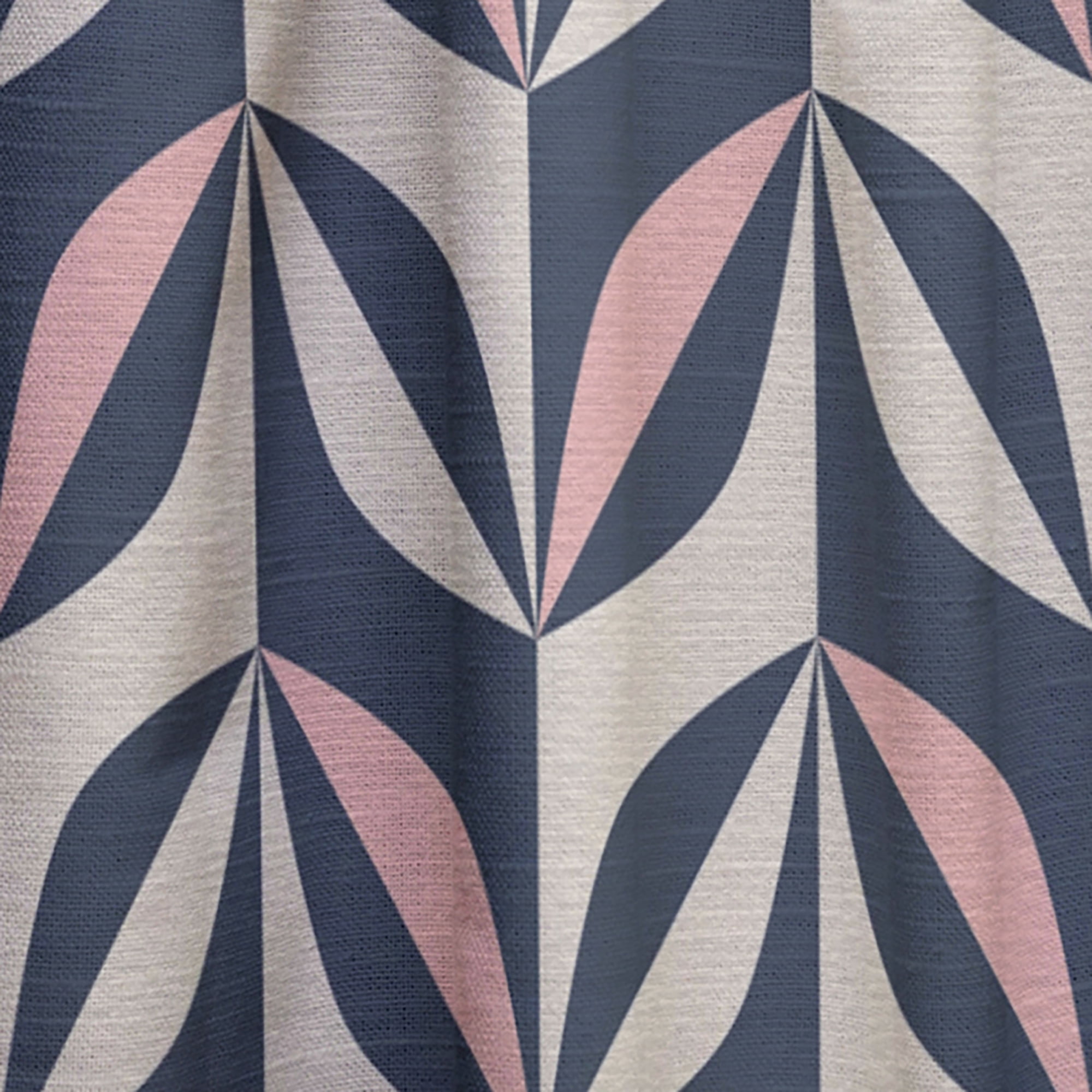 Designart 'Botanical Floral Retro Pattern III' Mid-Century Modern Curtain Panel