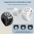 thumbnail image 4 of EIRZNGXQ Scrolling Rings Remote Control, Adjustable Wireless Bluetooth Page Turner & Camera Video Recording Remote Controller for Phone, 4 of 8