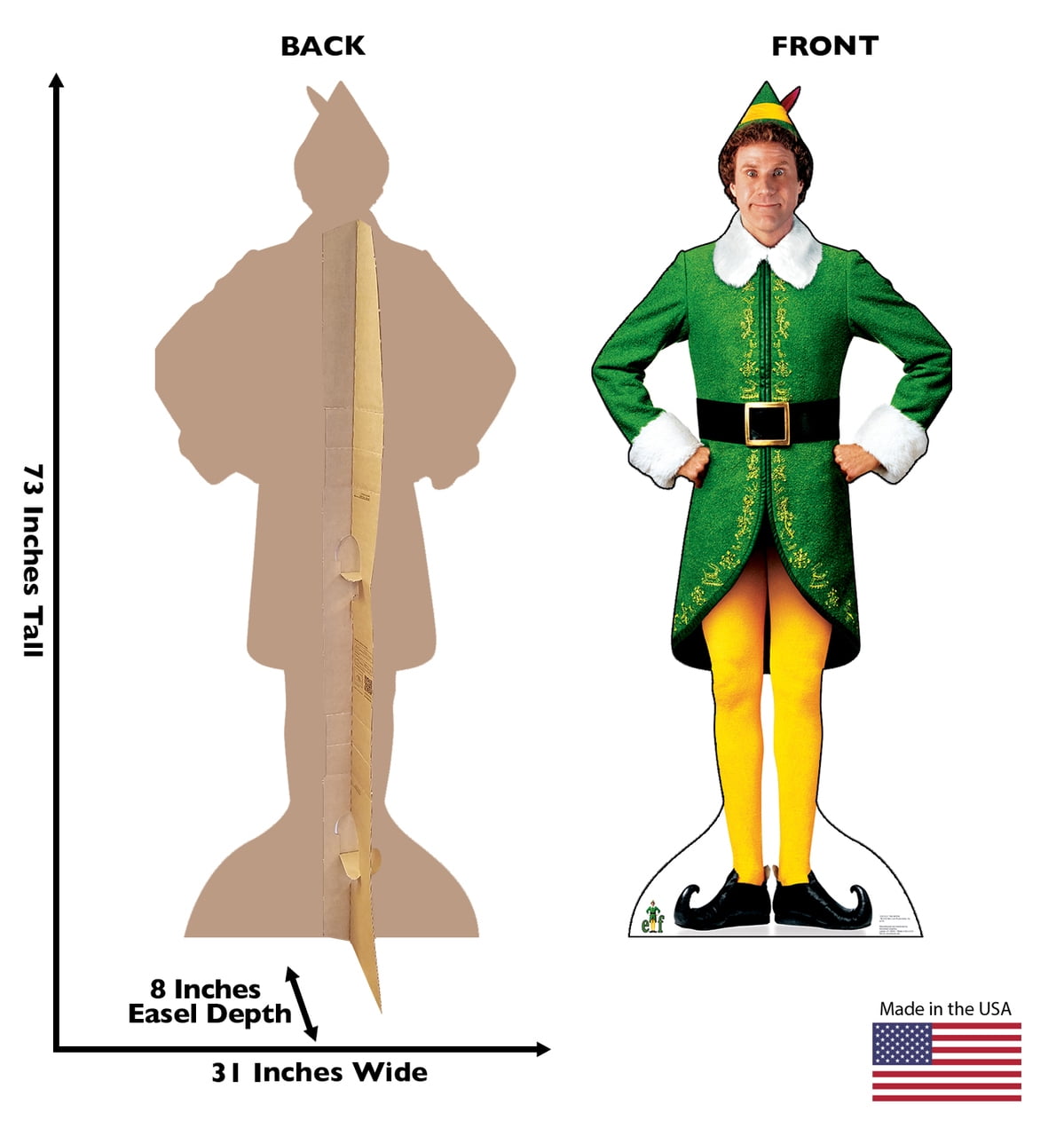Elf, Advanced Graphics Standup, 73" x 31"
