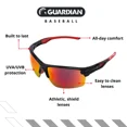 thumbnail image 6 of Guardian Baseball Gladiator Lite Baseball Sport Sunglasses Rimless for Youth to Adult, 6 of 7