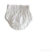 thumbnail image 2 of Liyamei Baby Girls Ruffle Waist Shorts with Elastic for Summer Play Size 0-2,White, 2 of 4