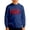 Navy, variant on Kids Merry Christmas Sweatshirt Long Sleeve Crewneck Pullover Letter Print Top 3-14 Years