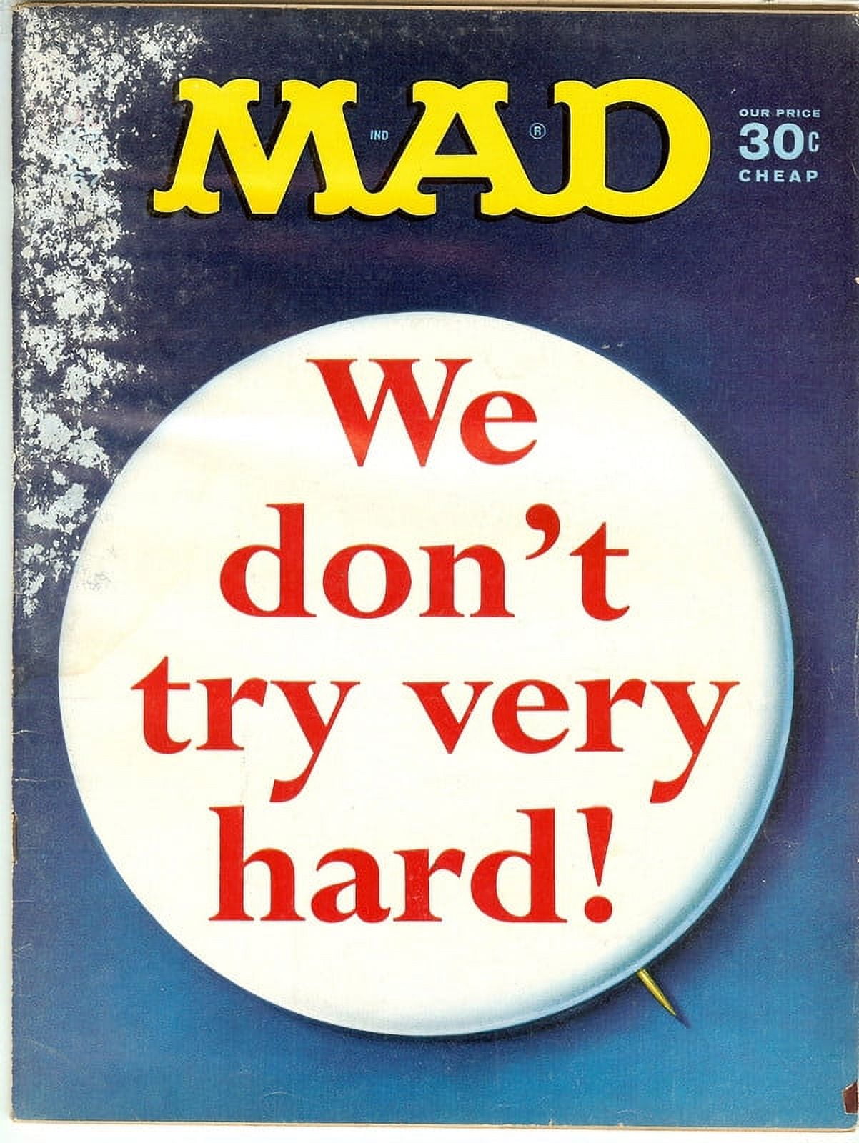 MAD Magazine #115 Dec 1967 (POOR Condition)