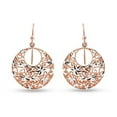 thumbnail image 5 of LeCalla 925 Sterling Silver Jewelry Filigree Worked Diamond-Cut Drop Dangler Earring for Women and Teen 20MM, 5 of 8