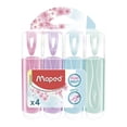 thumbnail image 1 of Marcatextos Maped Fluo'Peps Color Pastel 4 pzas, 1 of 3