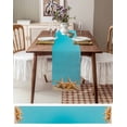 thumbnail image 6 of Hokiten Table Runners 72 Inches Long Dress Scarves, Coastal Starfish Farmhouse Kitchen/Dining Table Runner, Coffee Tablerunners, Modern Simple Ocean Nautical Beach 13x72 Inch, 6 of 7