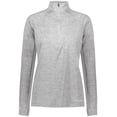 thumbnail image 4 of Holloway Sportswear 2XL Womens Electrify Coolcore® 1/2 Zip Pullover Athletic Grey Heather 222774, 4 of 5