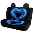 thumbnail image 2 of Pzuqiu Heart-Shaped Dolphin Pattern Car Seat Covers 3 Pack Seat Protectors Easy to Install Anti Slip Suitable for Truck Trucks, 2 of 10
