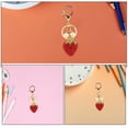 thumbnail image 3 of Moluckfu Charm Llavero De Fresa Roja Con Ideal Para De Y Llaves, 3 of 8