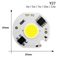 thumbnail image 3 of Chips de bombillas LED COB de 10 W, 20 W, 30 W, 50 W y 100 W para focos, reflectores, luces LED integradas cuadradas de 12 V y 36 V CC para jardín, 3 of 5