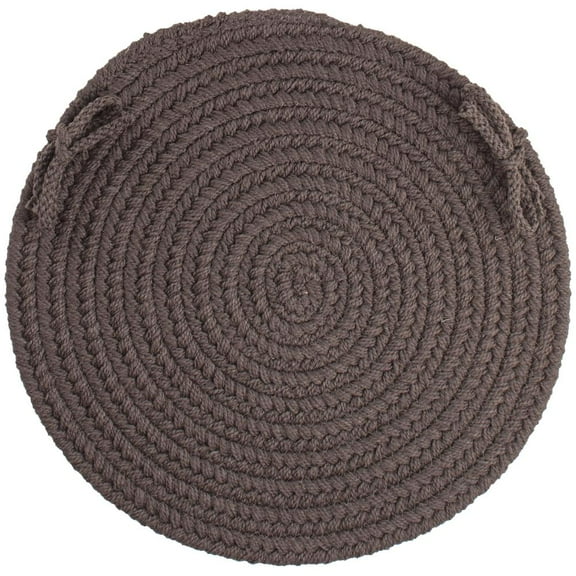 Rhody Rug WearEver Brown Velvet Poly C/P's Set-of-4