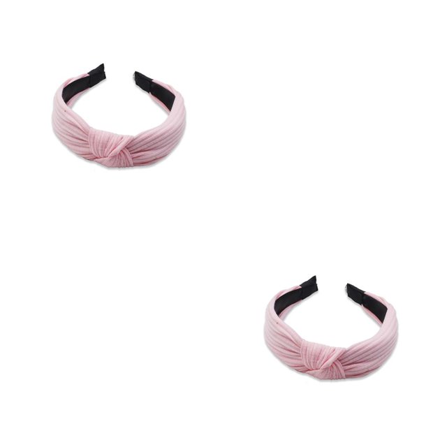 Diadema anudada elástica Jumpingount de tela para mujeres color G612