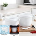 thumbnail image 3 of MesaSe Microwave Oven Rice Cooker Food Steamer Pot Cooking Utensil Insulation Lunch Box, 3 of 6