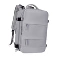 thumbnail image 2 of Mochila de viaje para adultos, mochila para ordenador portátil, para negocios, senderismo, fin de semana, mochilero Gris, 2 of 8