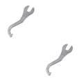 thumbnail image 1 of Toystoory BOTTOM BRACKET HEADSET WRENCH LOCK REMOVAL RING Herramienta de 15.2x4.5x0.4 cm 2piezas, 1 of 1