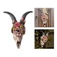 thumbnail image 5 of Resin Sheep Head Sculpture, Skull Wall Decorations Ornament Decor, 5 of 6