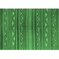 thumbnail image 1 of Ahgly Company Indoor Rectangle Southwestern Emerald Green Country Area Rugs, 2' x 5', 1 of 4
