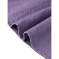 thumbnail image 5 of INSPIRE CHIC Short Sleeve Blouse for Women Casual Round Neck Ruffle Flowy Spring Summer Going Out Blouses Top XS Purple, 5 of 6