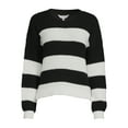 thumbnail image 2 of No Boundaries Juniors' Stripe Sweater, 2 of 6