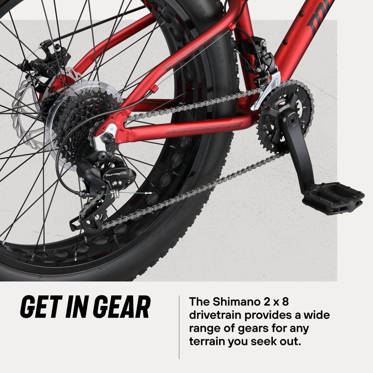 Mon Fat Bike アーガススポーツ２４インチ　160〜 Mongoose Fat Bike アーガススポーツ24インチ 160〜 キッズ - メルカリ