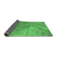 thumbnail image 2 of Ahgly Company Indoor Square Oriental Emerald Green Industrial Area Rugs, 3' Square, 2 of 4
