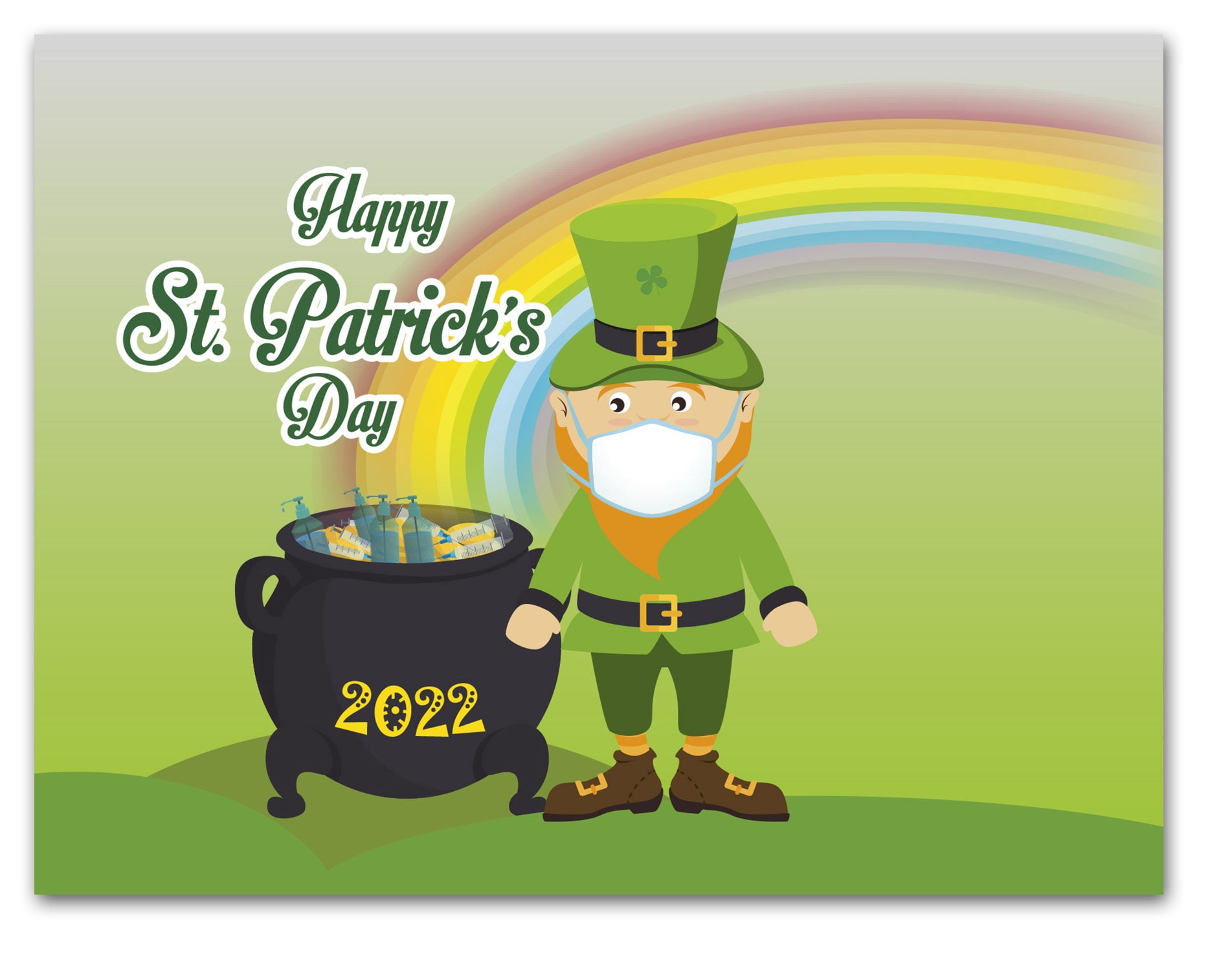 2022 St. Patrick's Day Greeting Cards with Envelopes - Blank on the Inside  - 5.5" x 4.25" (12 and 24 Packs) - Walmart.com