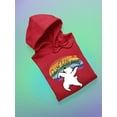 thumbnail image 3 of Live With Pride Polar Bear. Hoodie Men -Smartprints Designs, Male Small, 3 of 4