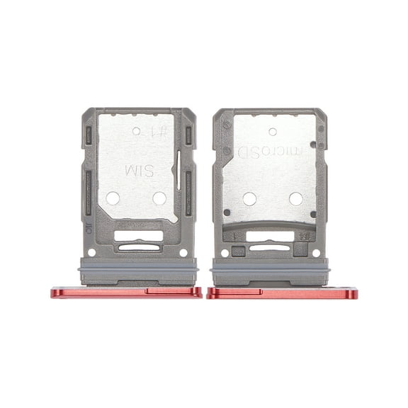 Replacement Single Sim Card Tray Compatible For Samsung Galaxy S20 FE 5G (Cloud Red)