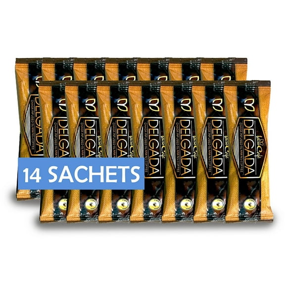 Delgada Chaga Infused Slimming Coffee - 14  single Sachets